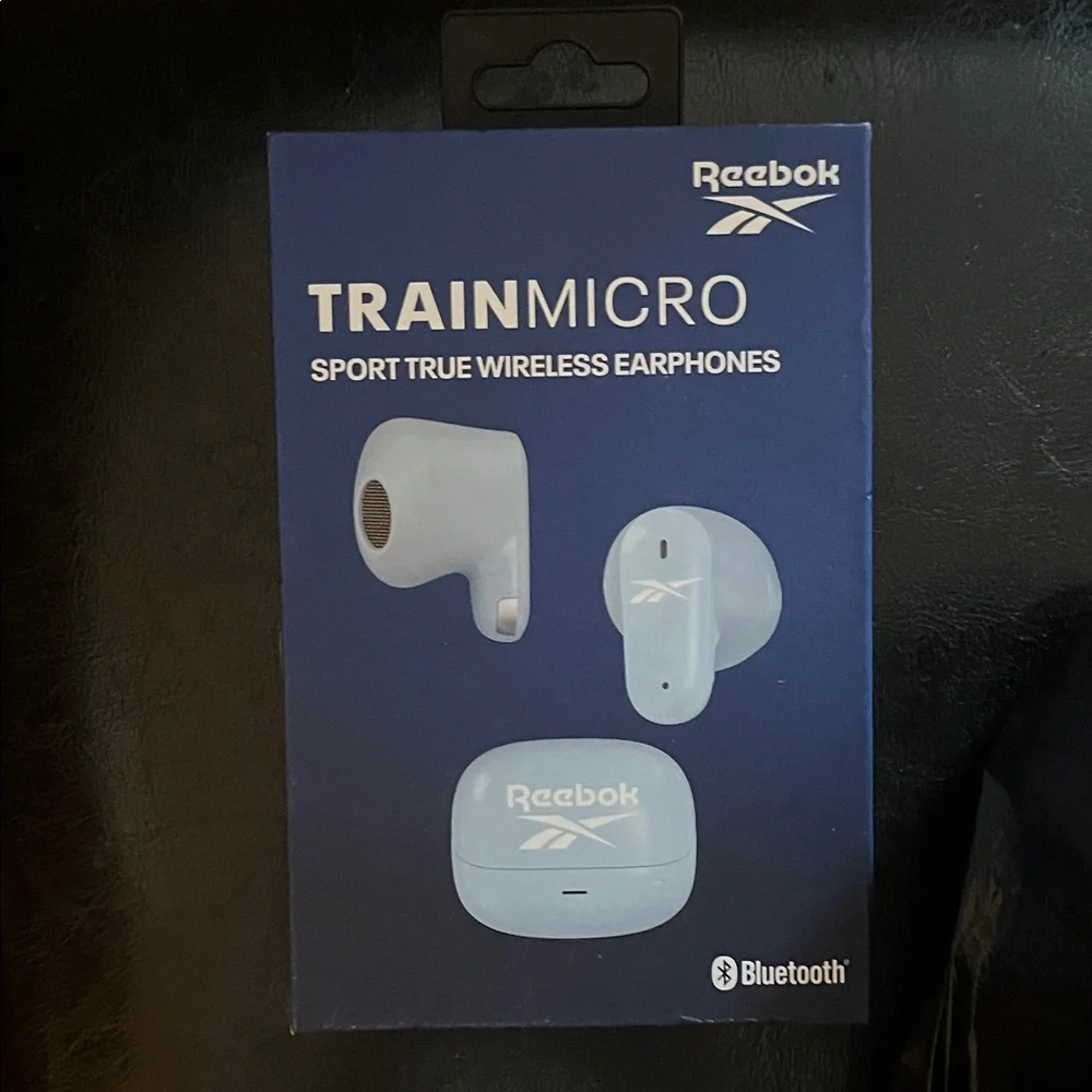 Reebok Train Micro Wireless Earphones - Soft Blue